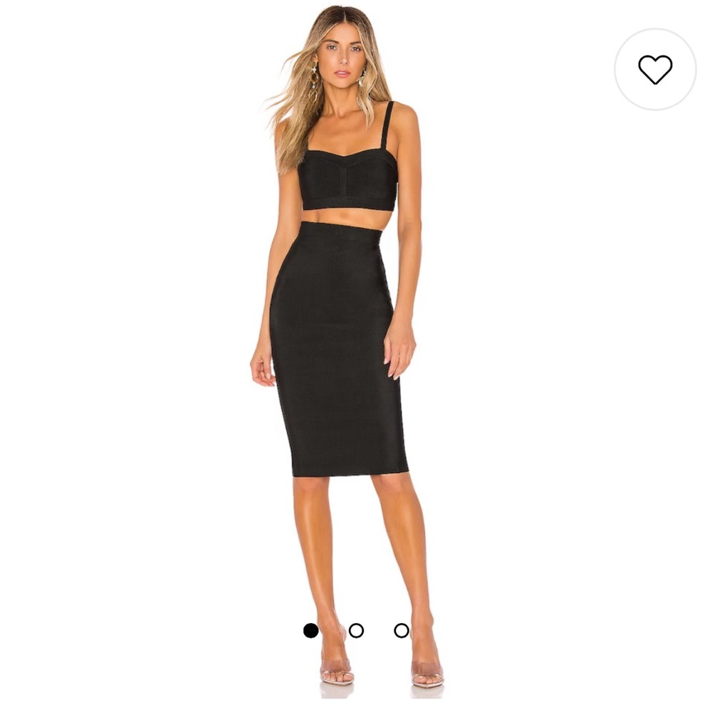 Superdown two piece black skirt set - Picture 3 of 6